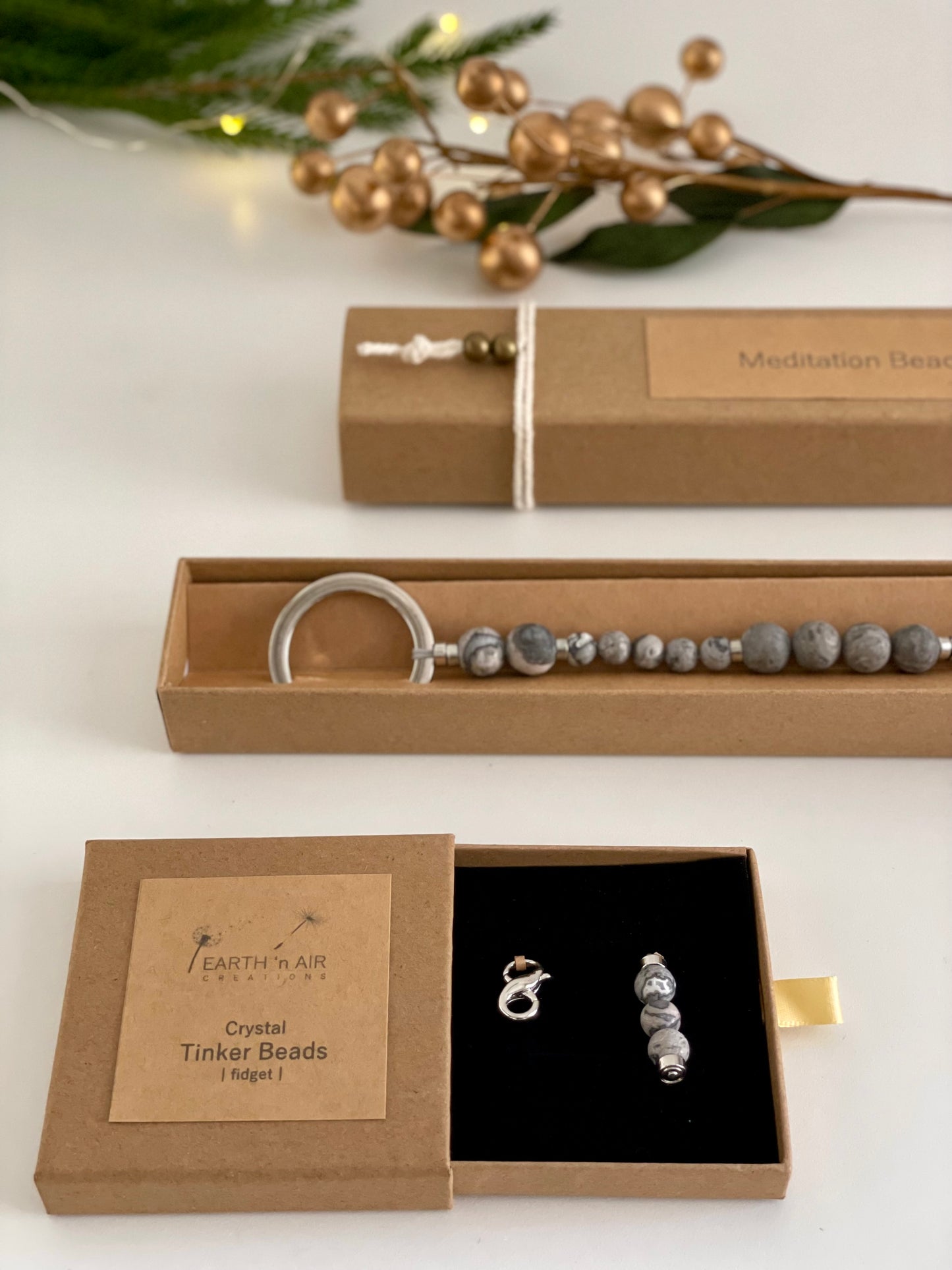 Polychrome Jasper - Presence/Breathing Beads - Balancing emotions & Vitality