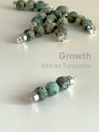 African Turquoise - Presence/Tinker Beads - Growth