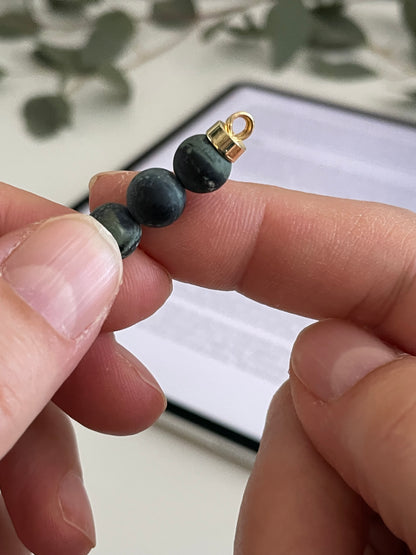 Kambaba Jasper - Presence/Tinker Beads - Calming