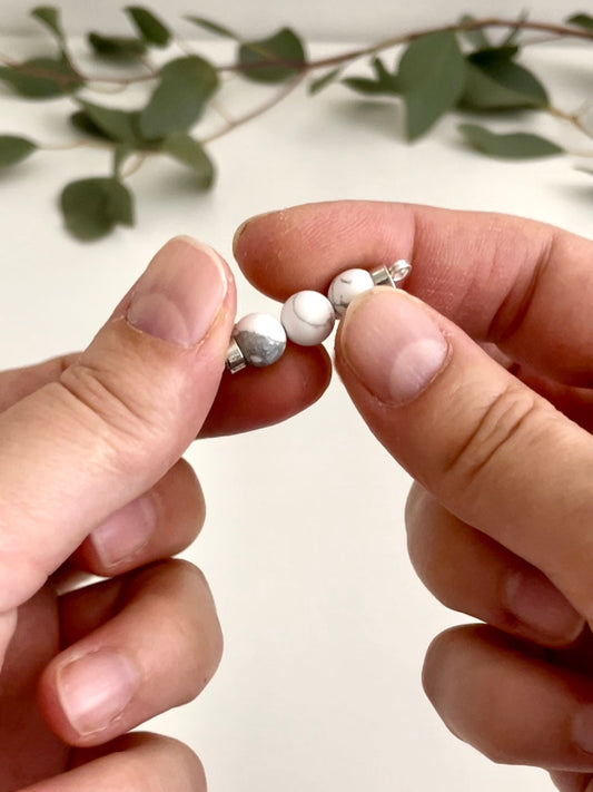 🎁 Howlite - Presence/Tinker Beads - Patience (100% off)