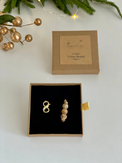 Picture Jasper - Presence/Tinker Beads - Grounding