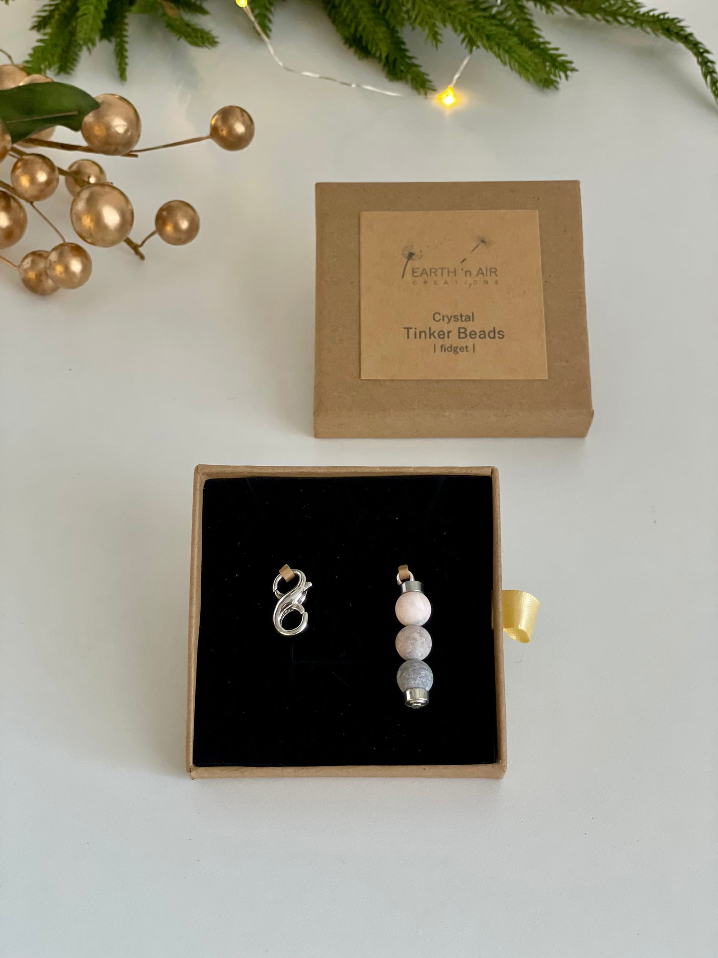 🎁 Zebra Jasper - Presence/Tinker Beads - Stability (100% off)