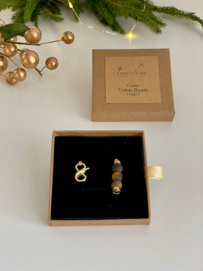 Tiger's Eye - Presence/Tinker Beads - "You-can-do-it"