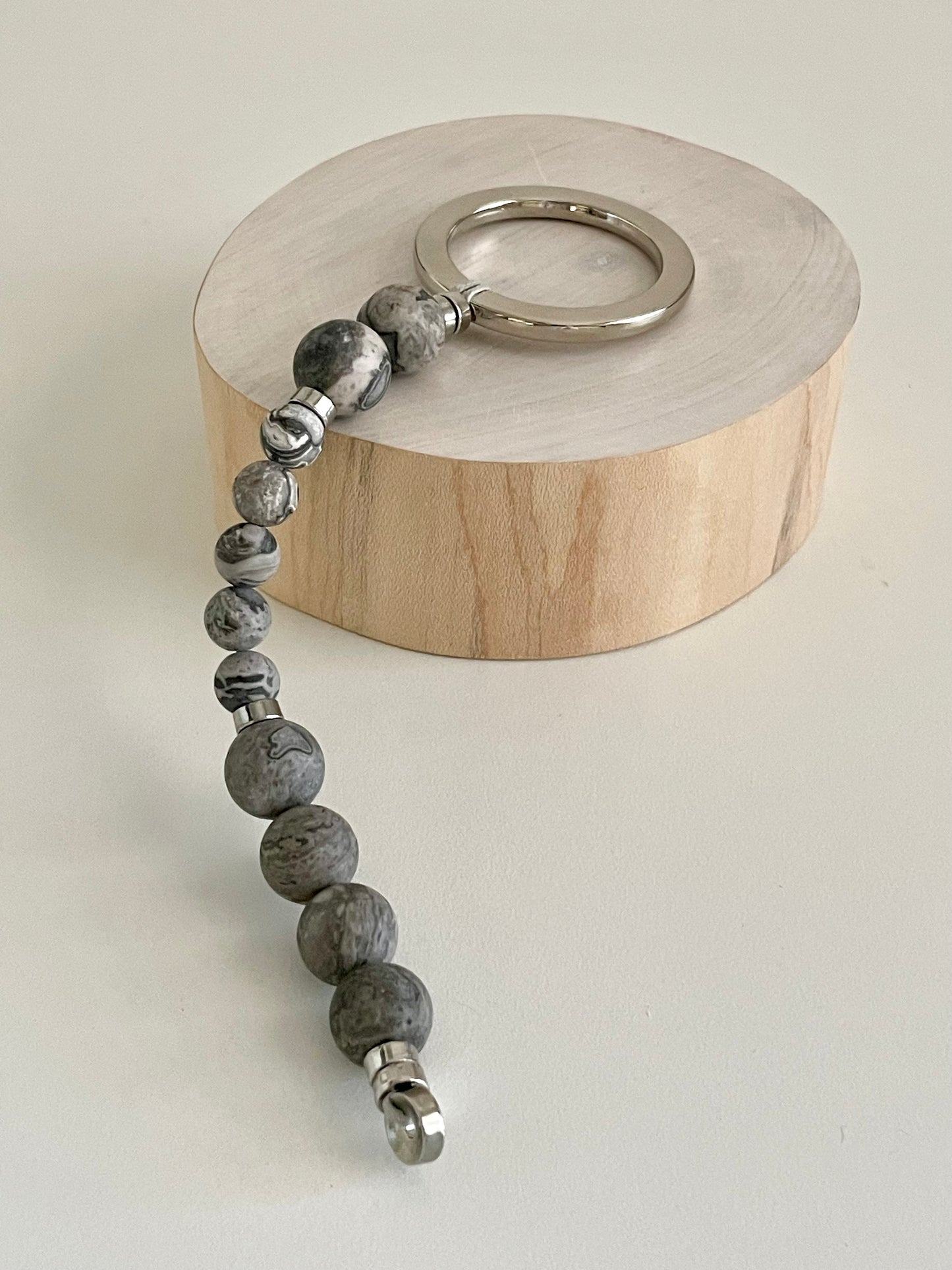 Polychrome Jasper - Presence/Breathing Beads -  Balancing emotions & Vitality