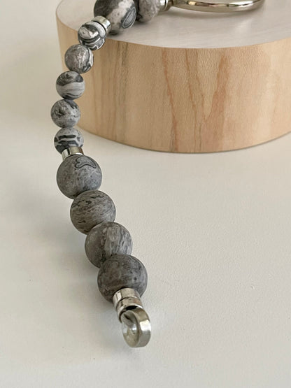 Polychrome Jasper - Presence/Breathing Beads -  Balancing emotions & Vitality