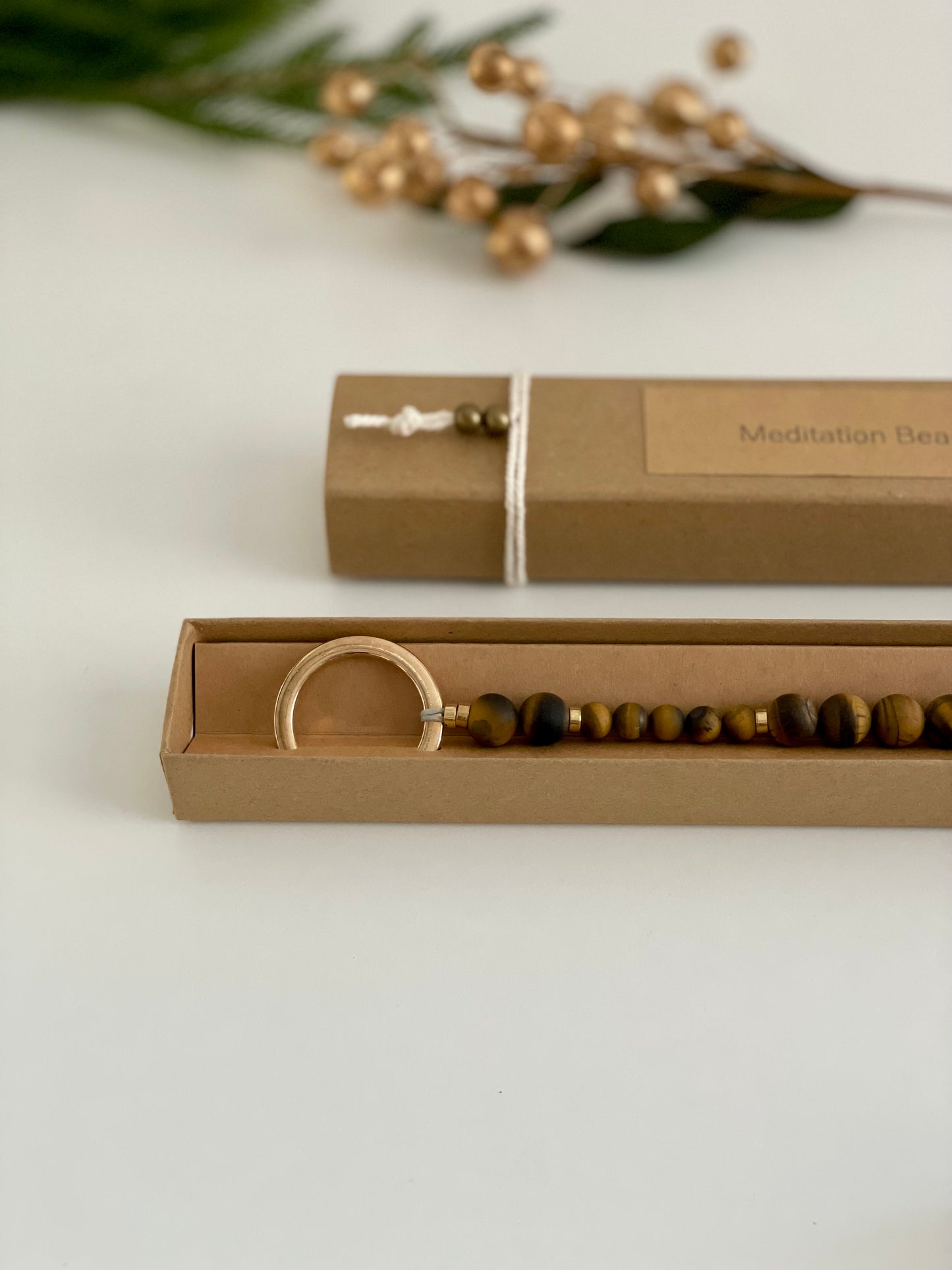 Tiger's Eye - Presence/Breathing Beads - Focus & Clarity