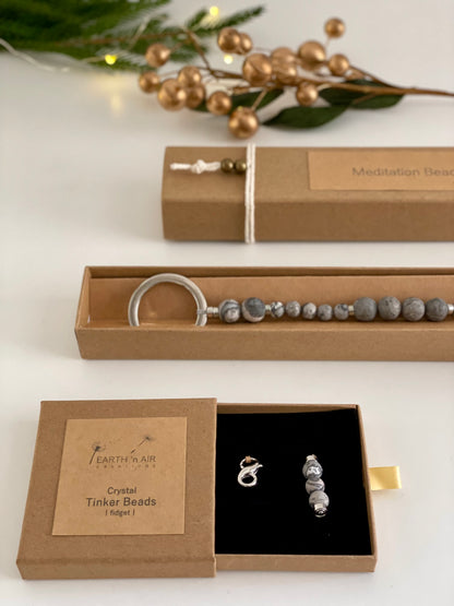 Polychrome Jasper - Presence/Breathing Beads -  Balancing emotions & Vitality