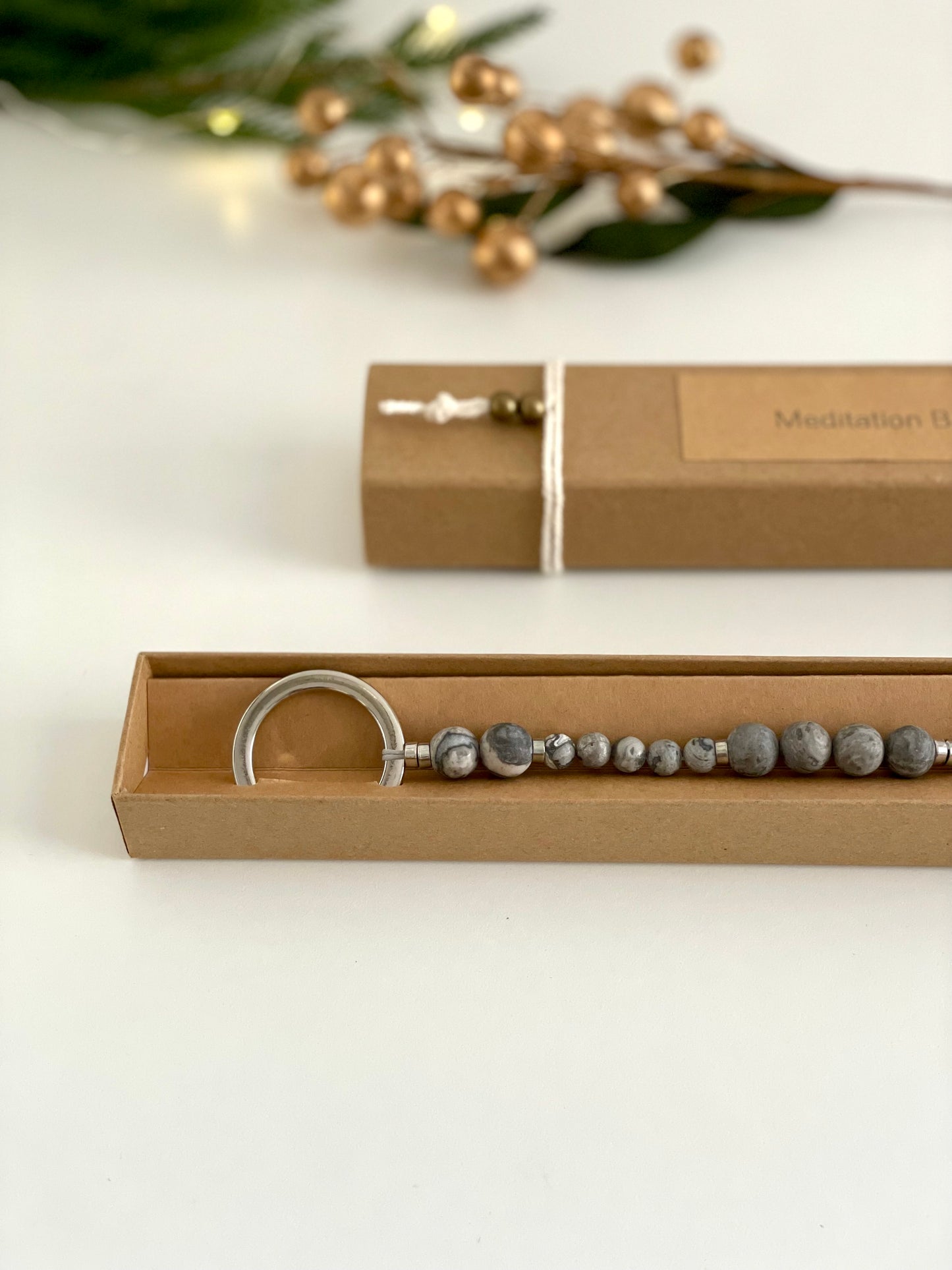 Polychrome Jasper - Presence/Breathing Beads -  Balancing emotions & Vitality