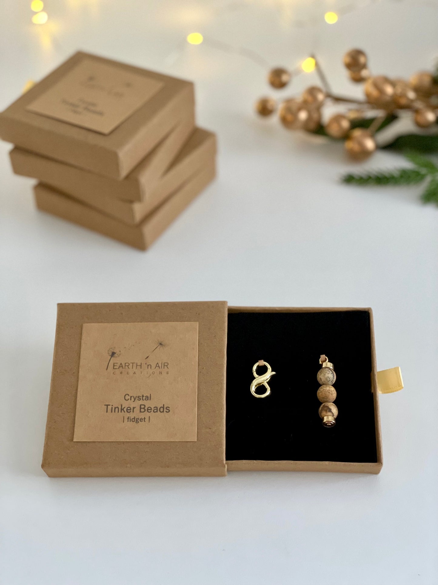 🎁 Picture Jasper - Presence/Tinker Beads - Grounding (100% off)