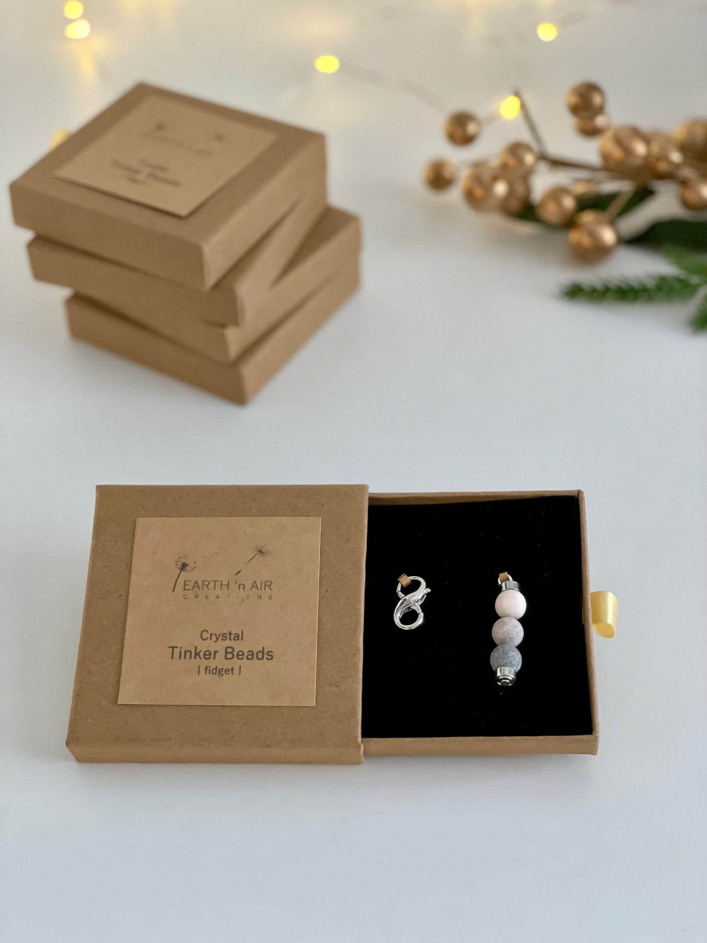 🎁 Zebra Jasper - Presence/Tinker Beads - Stability (100% off)