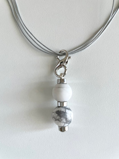 Howlite - Presence/Tinker Beads - Patience