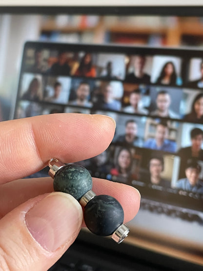 Kambaba Jasper - Presence/Tinker Beads - Calming