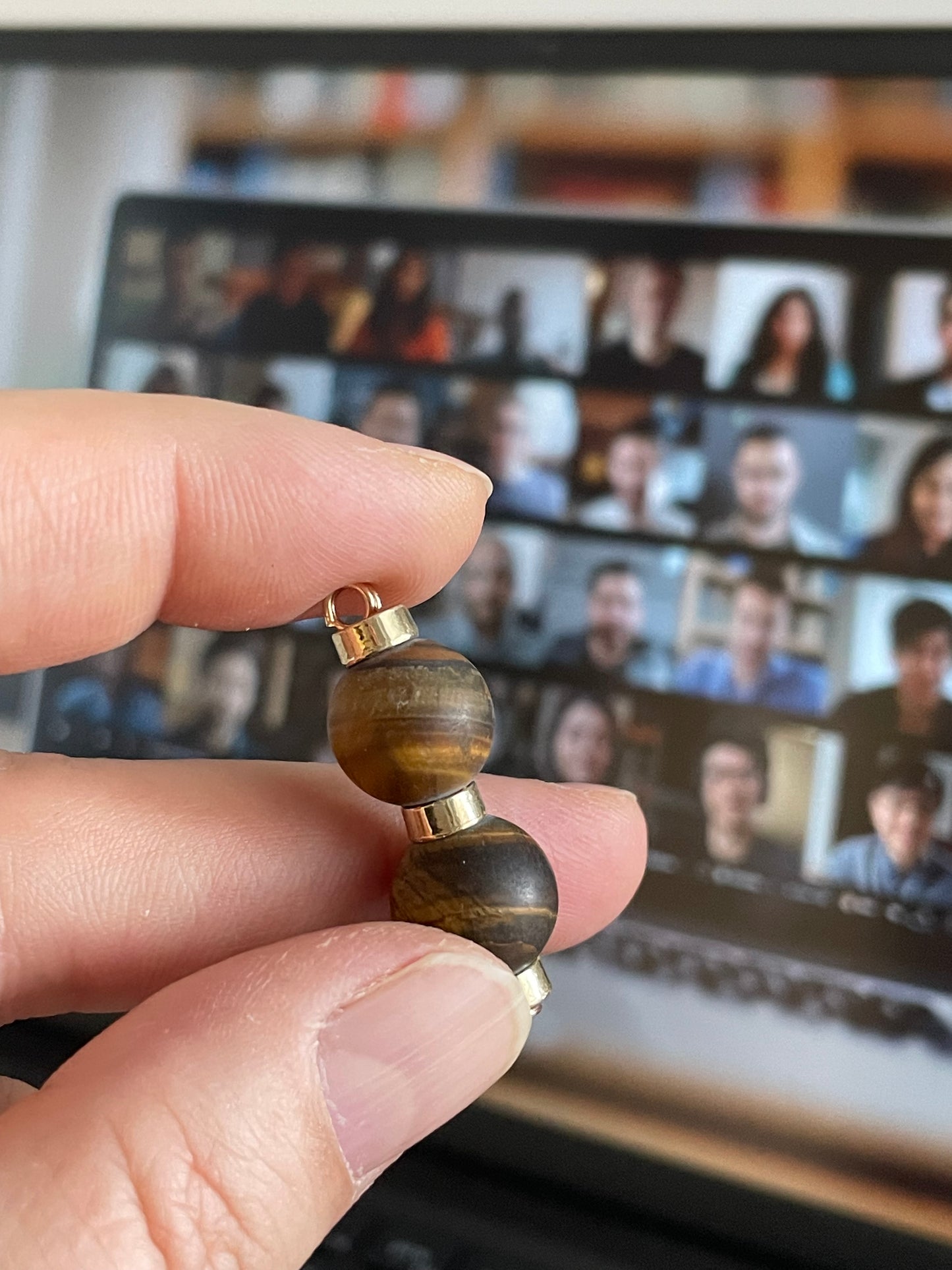 Tiger's Eye - Presence/Tinker Beads - "You-can-do-it"
