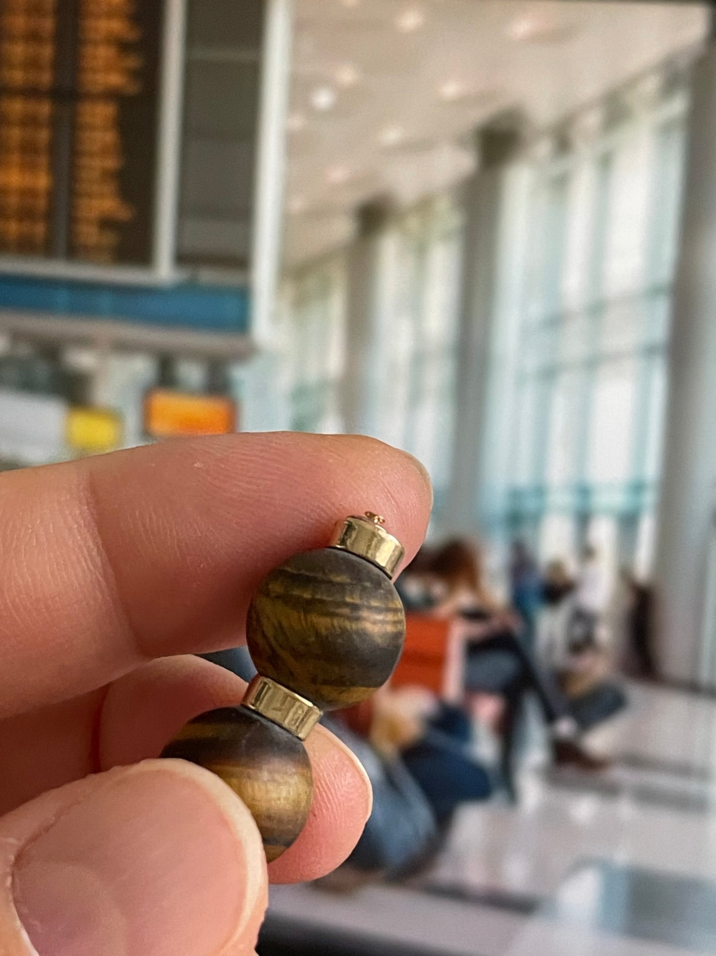 Tiger's Eye - Presence/Tinker Beads - "You-can-do-it"