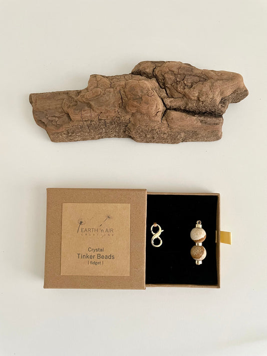 Picture Jasper - Presence/Tinker Beads - Grounding