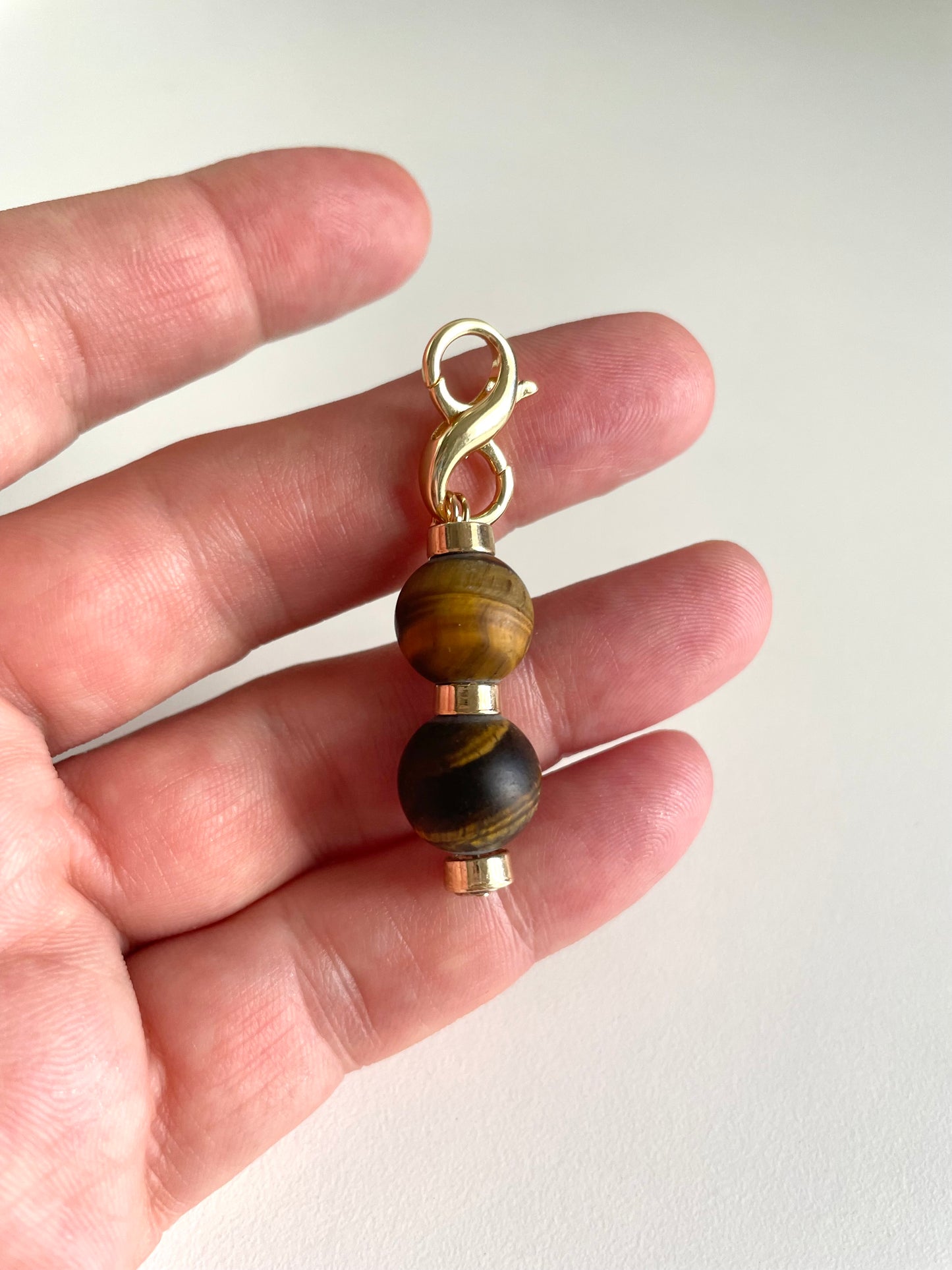Tiger's Eye - Presence/Tinker Beads - "You-can-do-it"