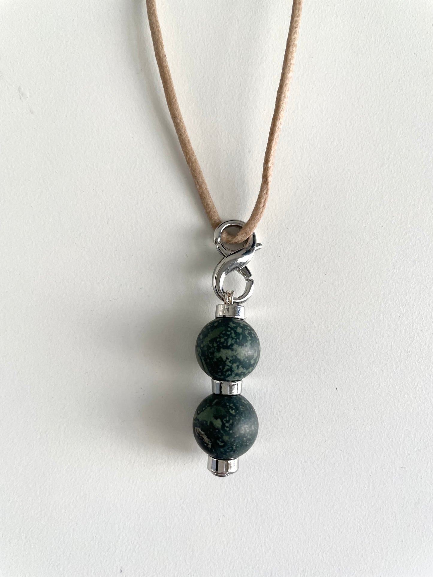 Kambaba Jasper - Presence/Tinker Beads - Calming