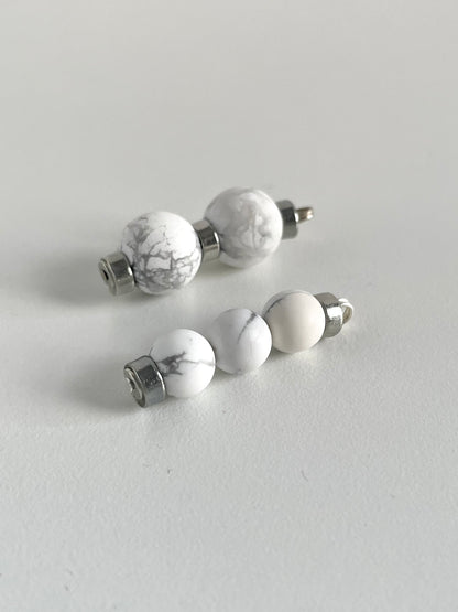 Howlite - Presence/Tinker Beads - Patience