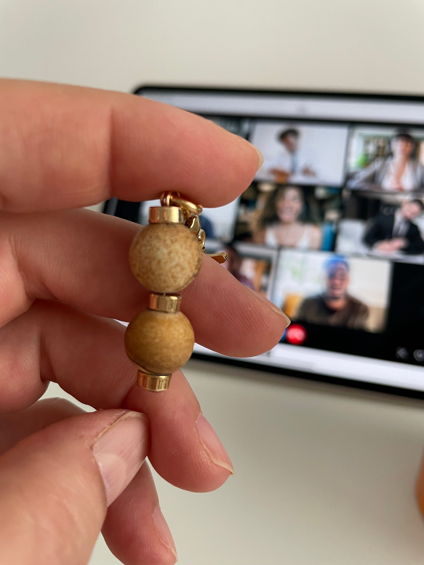 Picture Jasper - Presence/Tinker Beads - Grounding