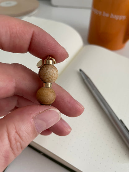 Picture Jasper - Presence/Tinker Beads - Grounding