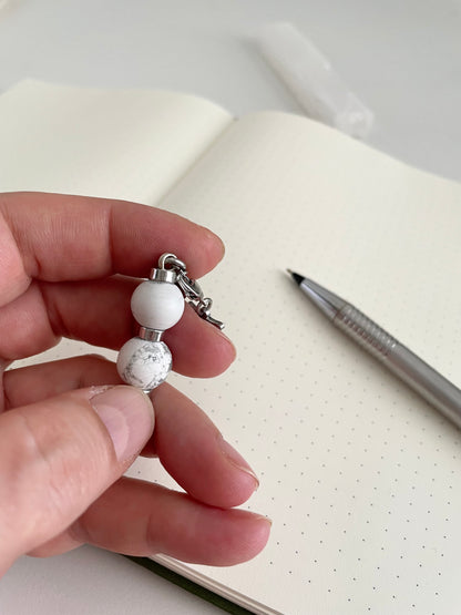 Howlite - Presence/Tinker Beads - Patience