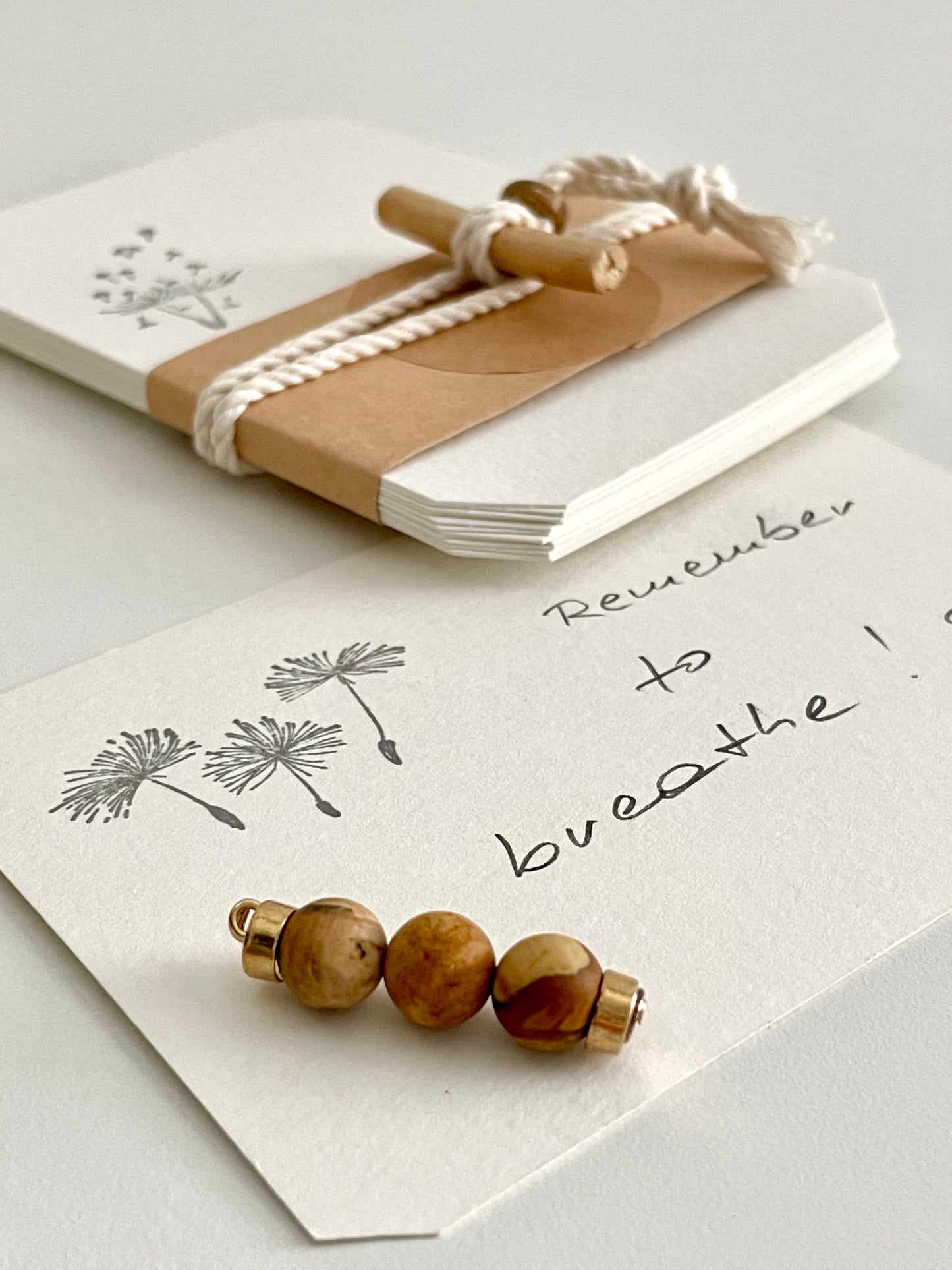 Picture Jasper - Presence/Tinker Beads - Grounding