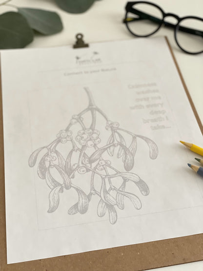 Coloring Pages with Sound Bath - bulk