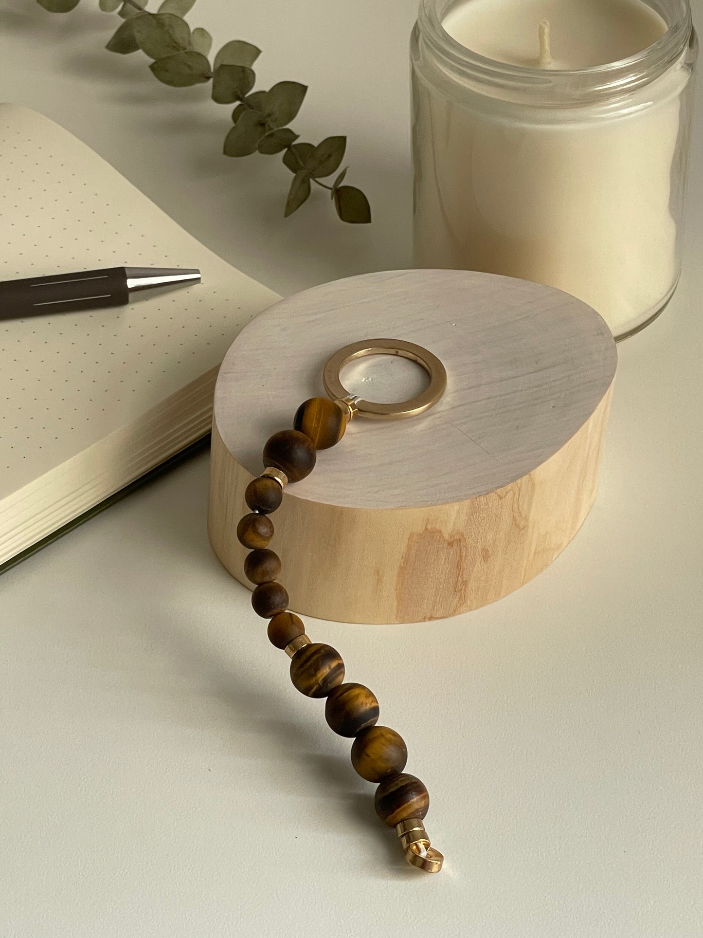 Tiger's Eye - Presence/Breathing Beads - Focus & Clarity