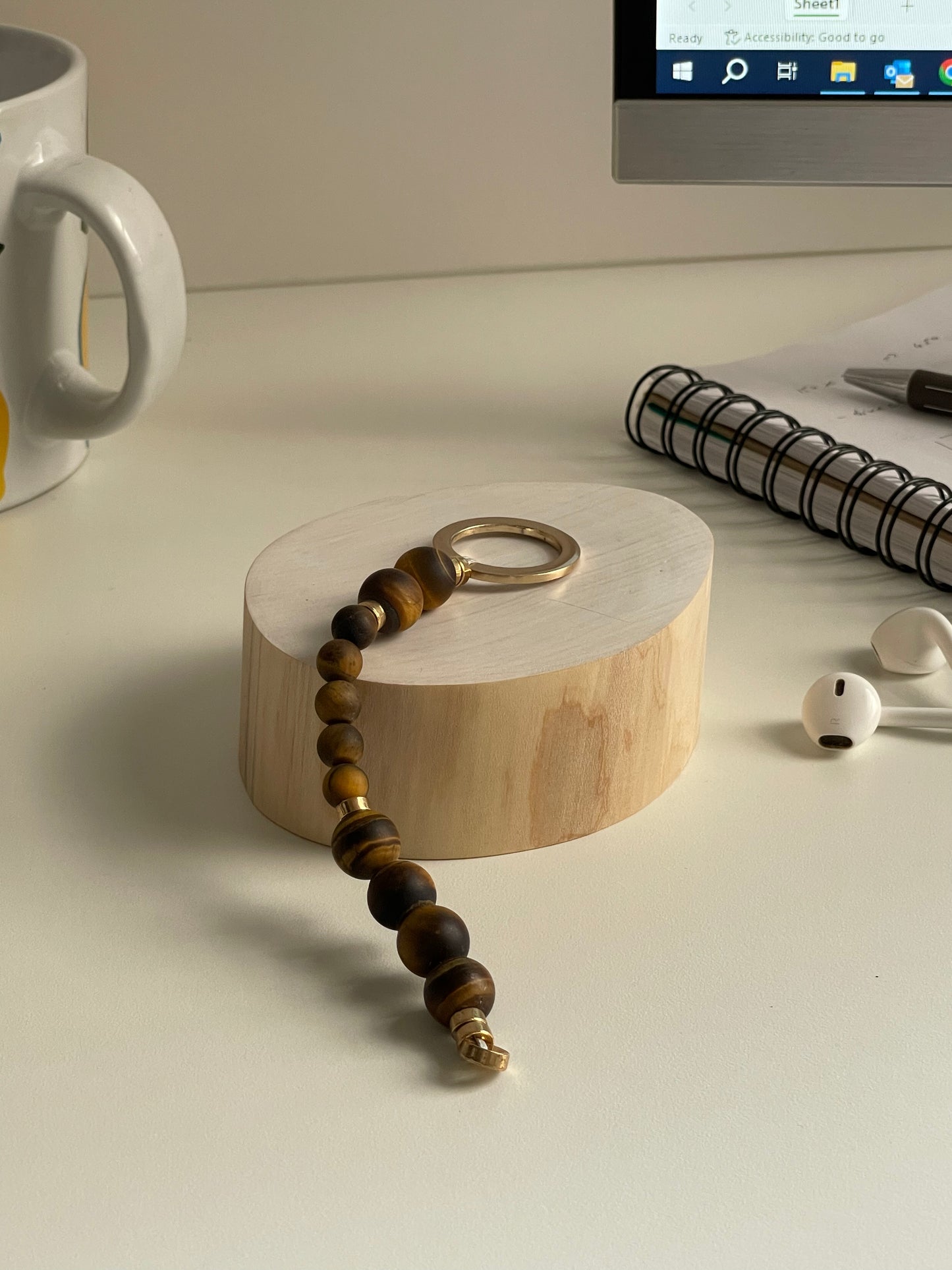 Tiger's Eye - Presence/Breathing Beads - Focus & Clarity