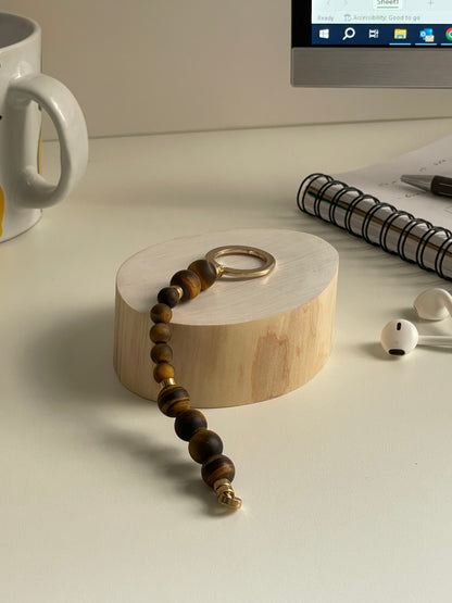 Tiger's Eye - Presence/Breathing Beads - Focus & Clarity