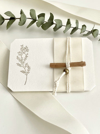 🎁 Handmade Blank Affirmation Cards - Botanical (100% off) - GIFT