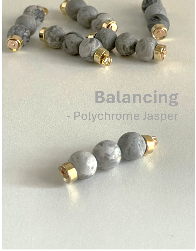 Polychrome Jasper - Presence/Tinker Beads - Balancing