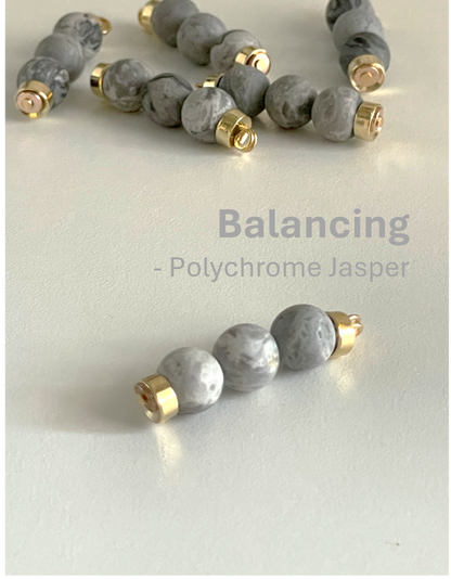 Polychrome Jasper - Presence/Tinker Beads - Balancing